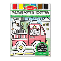 Melissa & Doug Paint with Water - Vehicles