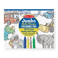 Melissa & Doug Jumbo Colouring Pad - Blue