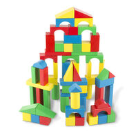 Melissa & Doug Classic Toy - 100 Wood Block Set