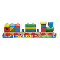 Melissa & Doug Classic Toy - Wooden Stacking Train