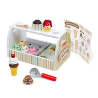 Melissa & Doug Kitchen Play - Scoop & Serve Ice Cream Counter