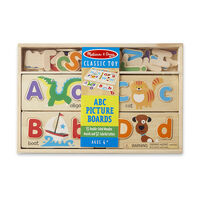 Melissa & Doug Classic Toy - ABC Picture Boards