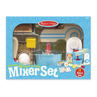 Melissa & Doug Kitchen Play - Wooden Make-a-Cake Mixer Set