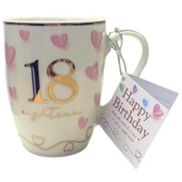 18th Birthday Sweet Heart Mug