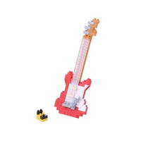 Nanoblock World - Electric Guitar Red