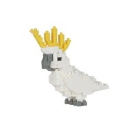 Nanoblock Animals - Sulphur Crested Cockatoo