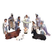 Religious Gifting Christmas Nativity Set - 11pc