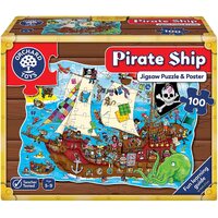 Orchard Toys Jigsaw Puzzle - Pirate Ship 100pc