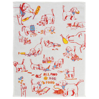 Blue Q Tea Towel - All Food is Dog Food