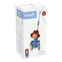 Paddington Bear Wooden Push Along