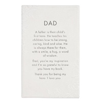 Splosh Precious Quotes Plaque - Dad