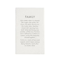 Splosh Precious Quotes Plaque - Family