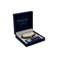 Bramble Bay Collections - Planet Earth We've Got You Gold Charm Bracelet