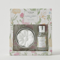 Pilbeam Living - Floral Garden Rose Scented Ceramic Disc Gift Set