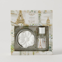 Pilbeam Living - Amour French Linen Scented Ceramic Disc Gift Set