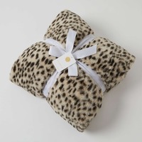 Pilbeam Living - Animal Print Faux Fur Throw Blanket