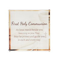 Crystal Block - First Holy Communion