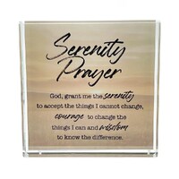 Sentiment Block - Serenity Prayer