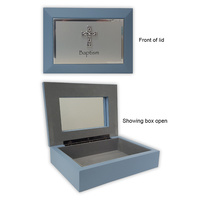 Baptism Keepsake Box - Blue