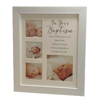 Baptism Collage Photo Frame