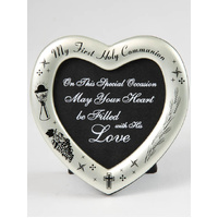 Holy Communion Frame - May your heart be filled with love.