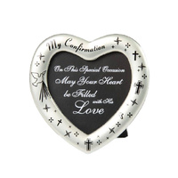 Love Heart Frame - Confirmation