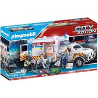 Playmobil City Action - Rescue Vehicles: Ambulance with Lights and Sound