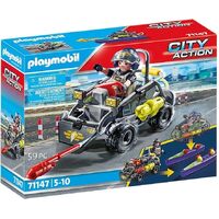 Playmobil City Action - Tactical Unit: Multi-Terrain Quad