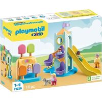 Playmobil 1.2.3 - Adventure Tower with Ice Cream Booth