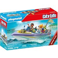 Playmobil City Life - Honeymoon Speedboat Trip