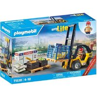 Playmobil My Life - Forklift Truck with Cargo