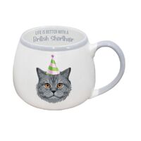 Painted Pet Mugs by Splosh - British Shorthair