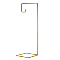 Hallmark Keepsake Ornament Display Stand Geometric Gold-Tone Metal