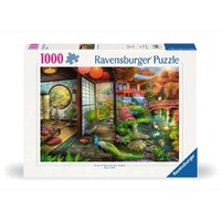 Ravensburger Puzzle 1000pc - Japanese Garden Teahouse