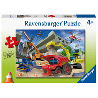 Ravensburger Puzzle 60pc - Construction Trucks