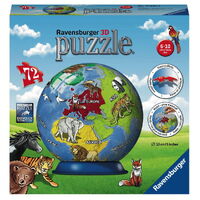 Ravensburger 3D Puzzle 72pc - Children's Globe