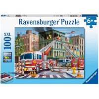 Ravensburger Puzzle 100pc XXL - Fire Truck Rescue