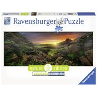 Ravensburger Puzzle 1000pc - Nature Edition - Sun over Iceland Panorama