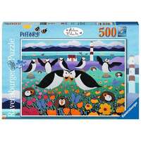 Ravensburger Puzzle 500pc - Puffinry!