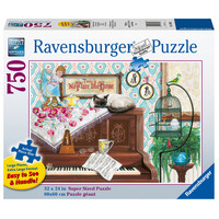 Ravensburger Puzzle 750pc Large Format - Piano Cat