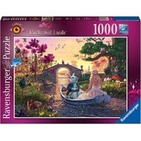 Ravensburger Puzzle 1000pc - Look And Find - Enchanted Lands