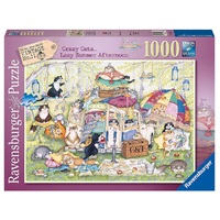 Ravensburger Puzzle 1000pc - Crazy Cats The Good Life