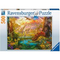 Ravensburger Puzzle 500pc - Land of the Dinosaurs