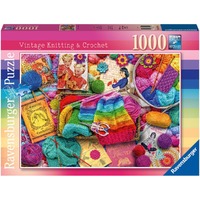 Ravensburger Puzzle 1000pc - Vintage Knitting & Crocheting