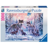 Ravensburger Puzzle 1000pc - Arctic Wolves