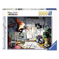 Ravensburger Puzzle 1000pc - Disney Pixar - The Artist's Desk