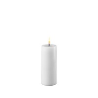 Deluxe Homeart Flameless Candle - White 5 x 12.5cm