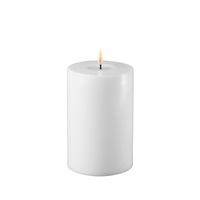 Deluxe Homeart Flameless Candle - White 10 x 15cm