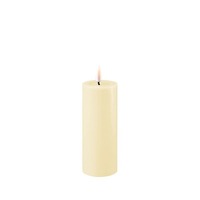 Deluxe Homeart Flameless Candle - Cream 5 x 12.5cm