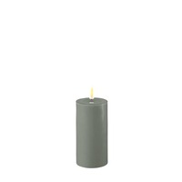 Deluxe Homeart Flameless Candle - Salvie Green 5 x 12.5cm